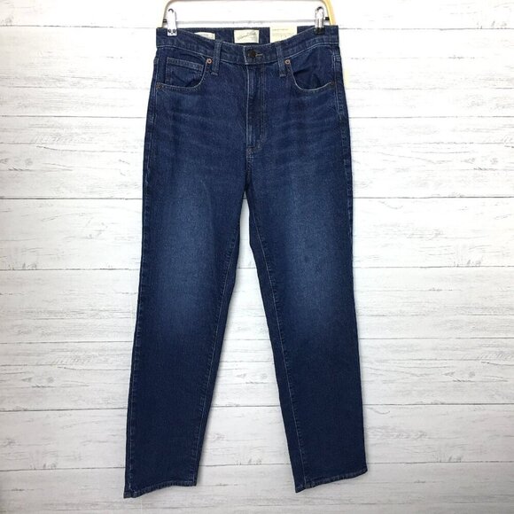 NEW Universal Thread Jeans 90's Straight Leg Comfort Stretch size 8 length 31" - Picture 1 of 10